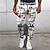 abordables pantalon habillé imprimé en 3D pour homme-Tartan Imprimés Photos Géométrie Entreprise Homme Impression 3D Pantalon Extérieur Plein Air Travail Polyester Noir Blanche Bleu S M L Taille médiale Élasticité Pantalon