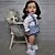 baratos Bonecas Reborn-Boneca infantil reborn de 24 polegadas, já pintada, sandie, popular, realista, toque suave, boneca de arte em pele 3d