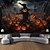 cheap Trippy Tapestries-Halloween Pumpkin Hanging Tapestry Wall Art Large Tapestry Mural Decor Photograph Backdrop Blanket Curtain Home Bedroom Living Room Decoration Halloween Decorations