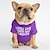 billige Hundetøj-fransk kamptøj forår sommer sommertøj forår hvalp t-shirt bago shappie bulldog kortærmet bamse stribe
