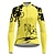 cheap Women&#039;s Jerseys-21Grams Women&#039;s Cycling Jersey Long Sleeve Bike Top with 3 Rear Pockets Mountain Bike MTB Road Bike Cycling Breathable Quick Dry Moisture Wicking Reflective Strips Violet Yellow Pink Graphic Sports