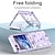 cheap Samsung Cases-Phone Case For Samsung Galaxy Z Flip 5 Z Flip 4 Z Flip 3 Back Cover Slim Plating Full Body Protective Graphic PC
