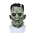 cheap Accessories-Frankenstein Scientist Mask Halloween Props Adults&#039; Men&#039;s Women&#039;s Funny Scary Costume Halloween Carnival Easy Carnival Costume