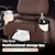 levne Organizéry do auta-kožená taška na uložení opěradla autosedačky - multifunkční držák na kapesníčky &amp; více!