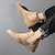 ieftine Cizme Chelsea-Bărbați Cizme Cizme Chelsea Pantofi de piele intoarsa Pantofi rochie Afacere Casual În aer liber Zilnic PU Cald Anti-Alunecare Cizme / Cizme la Gleznă Loafer Negru Maro Gri Toamnă Iarnă