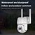 Недорогие IP-камеры для помещений-1080p / 720p камера безопасности беспроводная Wi-Fi PTZ-камера уличная водонепроницаемая камера полноцветная камера ночного видения двусторонний аудиомониторинг автоматическое отслеживание камера