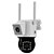 Недорогие IP-камеры для помещений-2-мегапиксельная камера с двойным объективом, домашняя ip-камера безопасности Wi-Fi, двухсторонняя аудиокамера наблюдения с обнаружением движения, водонепроницаемая наружная PTZ-камера, полноцветная