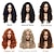 economico Parrucche trendy sintetiche-parrucche ondulate lunghe 28 pollici parrucca di capelli ricci crespi sintetici biondi misti beige naturale per le donne parrucche del partito di cosplay di halloween