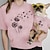 olcso Kisállat nyomott pólók-A kutya és gazdi ruhához illő kutyapóló gazdi és kisállat ingek külön kaphatók