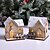 voordelige Kerstcadeauverlichting-Kerst Houten Dorp met LED Lichten Boerderij Kerst Bureau Decoratie Luminous Huis voor Kerst Winter Feestelijke Huis Kersttafel Decoraties Verzamelschenkingen