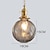 billiga Belysning för köksön-led hängande lampor glasarmaturer ljus lyx ljuskrona sovrum vardagsrum koppar loft dekor industriell vintage lampa justerbar hänglampa 110-240v