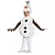 billige Film- og TV-kostymer-Frozen Olaf Temafestkostyme Gutt Jente Film-Cosplay Cosplay Halloween Hvit Halloween Karneval Maskerade Tilbehørssett