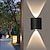 baratos luzes de parede ao ar livre-Exterior LED Moderno Lâmpadas de Parede de Exterior Banheiro Ao ar Livre Alumínio Luz de parede IP66 85-265V 1 W