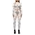 cheap Skulls &amp; Bones-Skeleton Skull Halloween Cosplay Costume Bodysuits Full Body Catsuit Carnival Costume Full Body Suit One Piece Cosplay Kid&#039;s Adults&#039; Women&#039;s Masquerade Mardi Gras Party Halloween Easy Halloween