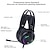 cheap Gaming Headsets-Gaming Headset 7.1 Surround Sound USB 3.5mm Wired Game Headphones with Microphone Stereo LED USB Headphone For PC PS4 XBOX ONE Gamers