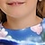 baratos camisetas 3d para meninas-Para Meninas 3D Desenho Animado Floral Gato Camisa Camiseta Manga Longa Impressão 3D Verão Outono Ativo Moda Estilo bonito Poliéster Infantil 3-12 anos Ao ar livre Casual Diário Normal