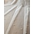 abordables Velos de novia-1 capa Perlas Velos de Boda Catedral con Perlado Artificial 118,11 en (300cm) Tul