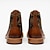 cheap Dress Boots-Men&#039;s Boots Embroidery Retro Formal Shoes Dress Shoes Walking Vintage Classic Casual Wedding Outdoor PU Cloth Warm Height Increasing Comfortable Booties / Ankle Boots Lace-up Brown Winter