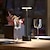 levne Stolní lampy-led dobíjecí bezšňůrová stolní lampa hliníková ložnice bar restaurace s dotykovým ovládáním led lampa pro domácí kancelář ložnice hotelová restaurace 3-úrovňové nastavení jasu