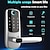 Χαμηλού Κόστους Κλειδαριές Πόρτας-RF-S825 Ψευδάργυρο κράμα Έξυπνο κλείδωμα Έξυπνη οικιακή ασφάλεια Σύστημα Ξεκλείδωμα δακτυλικών αποτυπωμάτων / Ξεκλειδώστε τον κωδικό πρόσβασης / Ξεκλείδωμα Bluetooth
