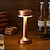 cheap Table Lamps-Restaurant Bar Table Lamp Metal Classical LED Table Lamp Eye Protection Hotel Restaurant Bedside USB Charging Touch Bar Control and Stepless Dimming