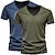 Χαμηλού Κόστους Ανδρικά μπλουζάκια casual-Ανδρικά Μπλουζάκι Μπλουζάκι μπλουζάκι Σκέτο Λαιμόκοψη V Δρόμος Διακοπές Κοντομάνικο Ρούχα 2 τεμ Μοντέρνα Υψηλής Ποιότητας Βασικό