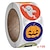 お買い得  ハロウィンパーティー用品-ハロウィンロールステッカーハロウィンクリスマスホリデーデコレーションギフトシリーズ自己粘着ステッカーラベル