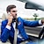 Недорогие Чехлы на автокресла-Великолепный чехол для автомобильного ремня безопасности из искусственной кожи с ромбовидной розой - идеальный автомобильный аксессуар для женщин!