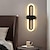 billige LED-væglys-lightinthebox led indendørs væglampe liner desin 40cm indendørs moderne enkel led væglampe silikone væglampe er anvendelig til soveværelse stue badeværelse korridor ac110v ac220v