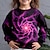 voordelige 3D hoodies en sweatshirts voor meisjes-Voor meisjes 3D 3D Print Sweatshirt Lange mouw 3D-afdrukken Herfst Winter Modieus Streetwear Dagelijks Polyester Kinderen 3-12 jaar Buiten Casual Dagelijks Normale pasvorm