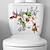 preiswerte Wand-Sticker-Vögel Blumen WC-Sitz-Deckel-Aufkleber selbstklebender Badezimmer-Wandaufkleber Blumenvögel Schmetterling Toilettensitz-Aufkleber DIY abnehmbarer wasserdichter Toilettenaufkleber für