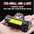 cheap Work Lights-Portable Mini Powerful LED Headlamp XPECOB USB Rechargeable Hunting Headlight Waterproof Head Torch with Tail