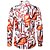 voordelige Bovenkanten-Jaren &#039;70 Blouse / overhemd Gemaskerd Bal Schijf Voor heren Halloween Carnaval Maskerade Casual / Dagelijks Prideparade Trots maand Volwassenen Top Alle seizoenen