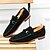 cheap Men&#039;s Slip-ons &amp; Loafers-Men&#039;s Loafers &amp; Slip-Ons Formal Shoes Monk Shoes Boat Shoes Casual Daily Faux Leather Breathable Comfortable Loafer Black Brown Green Fall Winter