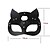baratos Wearables &amp; Dress-Up-feminino sexy meia cara raposa role-playing máscara de pele de gato rebite gola punk bola de maquiagem para festa de halloween máscara chique máscara de pele de raposa pu máscara de pele de raposa