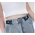 preiswerte Damengürtel-direkt ab Werk fauler Gürtel japanischer elastischer Allgleiches-Unisex-Jeans nahtloser unsichtbarer Gürtel