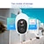 cheap Indoor IP Network Cameras-Built-in Battery HD 1080P Wifi IP Camera Wireless Home Suveillance Camera Outdoor Waterproof Camera Infrared Night Vision Intelligent Tracking Two Way Audio CCTV Camera