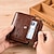 Недорогие Мужские сумки-Модный мужской кошелек для монет с блокировкой RFID, мужской кошелек из искусственной кожи на молнии, держатель для кредитных карт, сумка для денег, кошелек