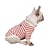 cheap Dog Clothes-The dog is better than the bear method to fight stripes embroidery round neck spring and autumn fur circle hoodie pet family hair
