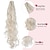 cheap Ponytails-Ponytail Extension Claw 24 Long Curly Wavy Clip In Hairpiece Hair Ponytail Extensions Synthetic One Piece A Jaw Pony Tails for Women Light Brown &amp; Ash Blonde