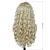 abordables Pelucas sintéticas de moda-pelucas rubias rizadas largas para mujeres blancas peluca ondulada en capas parte libre cortina flequillo peinados pelucas doradas sintéticas para niñas fiesta de carnaval cosplay peluca de halloween