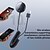 ieftine Kit Bluetooth Mașină/Hands-free-bluetooth 5.0 transmițător fm pentru mașină afișaj led adaptor bluetooth receptor audio fără fir card tf muzică mașină mp3 player