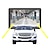Недорогие Видеорегистраторы для авто-Автомобильный видеорегистратор 1080p, 5-дюймовый ips-рекордер, двойная запись, видеорегистратор, g-сенсор, функция записи петли ночного видения с камерой заднего вида.