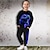 billige drengens 3d-sæt-Drenge 3D Grafisk Dyr Dinosaurus Sweatshirt &amp; Bukser Tøjsæt Langærmet 3D-udskrivning Efterår Vinter Aktiv Mode Sej Polyester Børn 3-12 år udendørs Gade Ferierejse Regulær