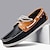 cheap Men&#039;s Slip-ons &amp; Loafers-Men&#039;s Casual Shoes Retro Tassel Shoes Walking Vintage Casual Chinoiserie Daily Leather Comfortable Slip Resistant Booties / Ankle Boots Loafer Dark Red Light Brown Orange / Black Spring Fall