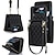 baratos Capa Samsung-telefone Capinha Para Samsung Galaxy Z Flip 3 Bolsa Bolsa Capa para Cartão Wallet Zíper com alça transversal removível com pulseira Retro PC Couro PU