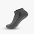 cheap Men&#039;s Socks-Men&#039;s 3 Pairs Ankle Socks Black White Color Plain Casual Daily Basic Medium Summer Spring Fall Yoga Breathable