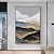 tanie Pejzaże-mintura handmade abstrakcyjna alpejska sceneria obrazy olejne na płótnie dekoracja ścienna nowoczesny obraz do wystroju domu walcowane bezramowe nierozciągnięte malowanie