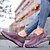 ieftine Adidași de Damă-Pentru femei Adidași Slip-On-uri Pantofi Flyknit Adidași cu platformă Adidași adezivi În aer liber Muncă De Atletism Culoare solidă Vară Toc Drept Vârf rotund Casual Confortabili Alergare Drumeții