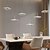 billige Klyngedesign-takpendel 3/4/5/6 hode moderne kreativ lotusblad kontor resepsjon lysekrone lys luksus bar resepsjon spisebord belysning 110-240v